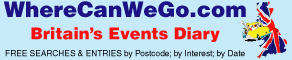 Where we can go .com web site Britain's Events Diary