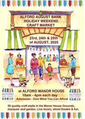 Alford August Bank Holiday Weekend Craft Market