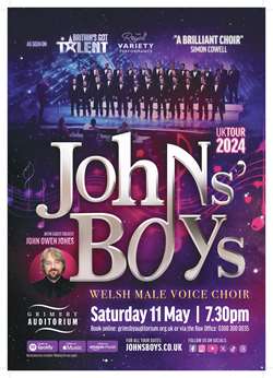 As Seen On Britain&rsquo;s Got Talent - Johns&rsquo; Boys Welsh Male Choir