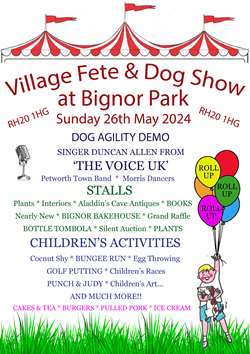 Village Fete and Dog Show at Bignor Park
