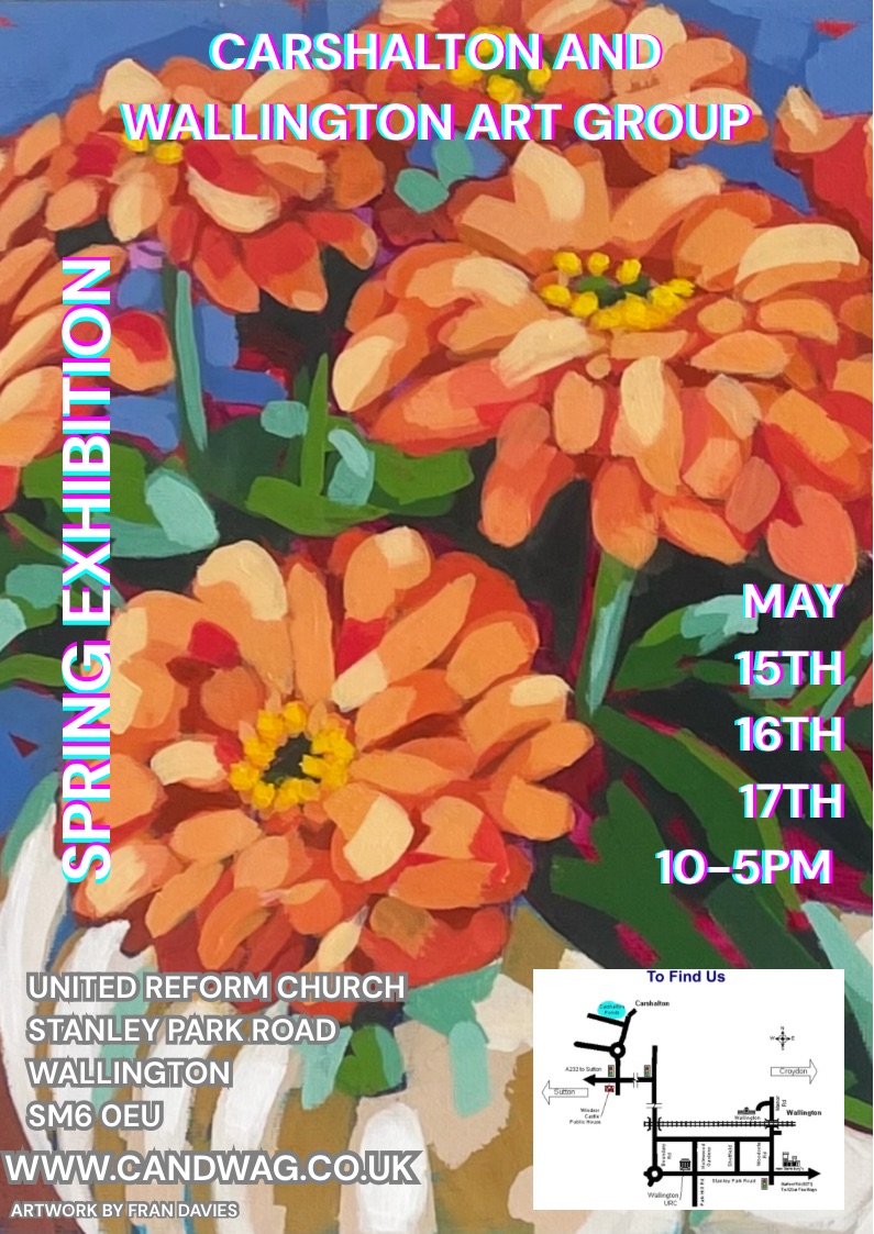 Carshalton & Wallington Art Group Spring Exhibition – Free Entry