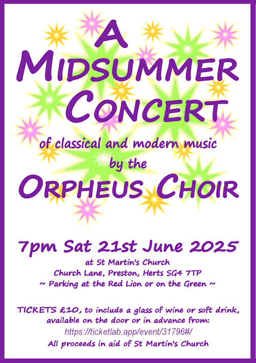 A Midsummer Concert by the Orpheus Choir