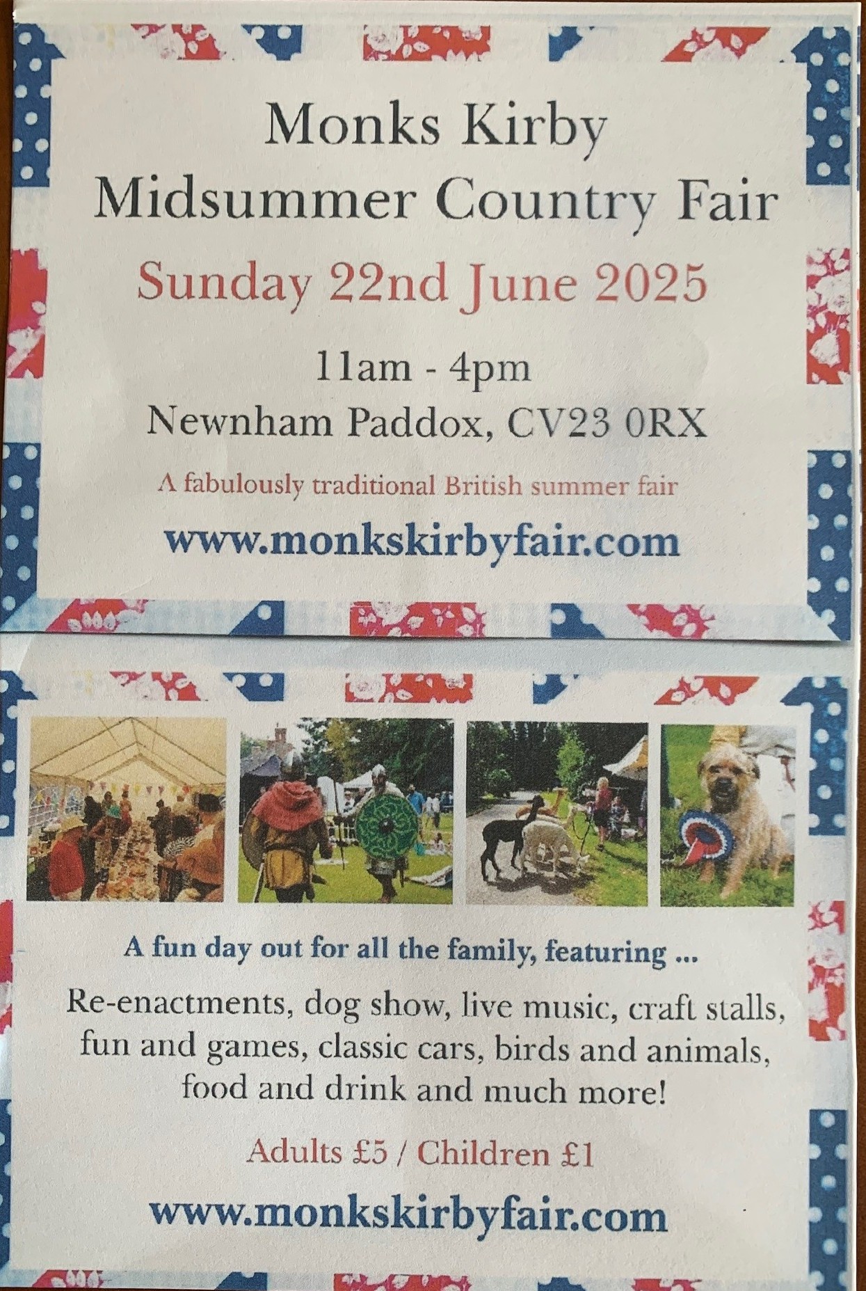 Monks Kirby Midsummer Fair