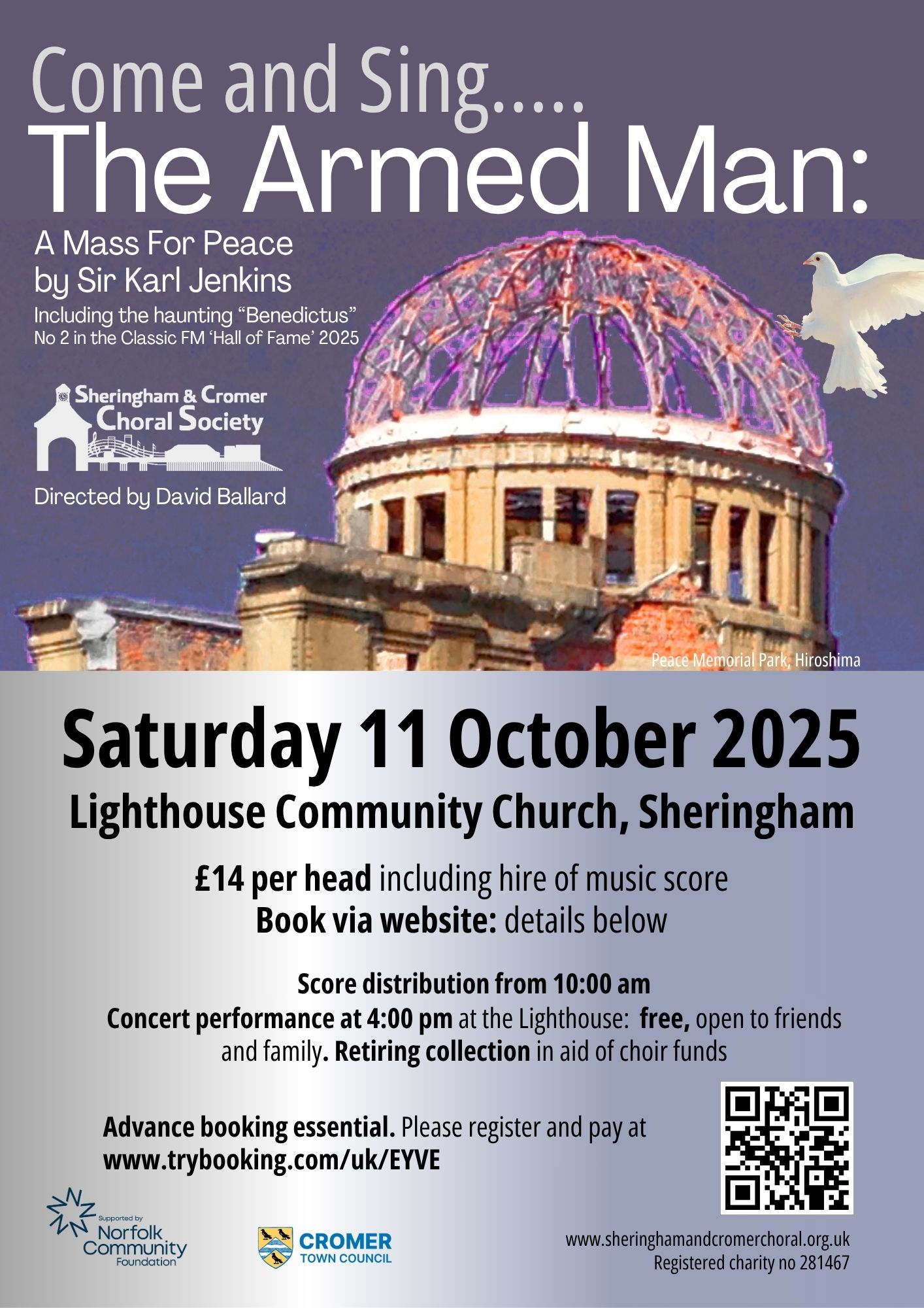 Come & Sing The Armed Man with Sheringham and Cromer Choral