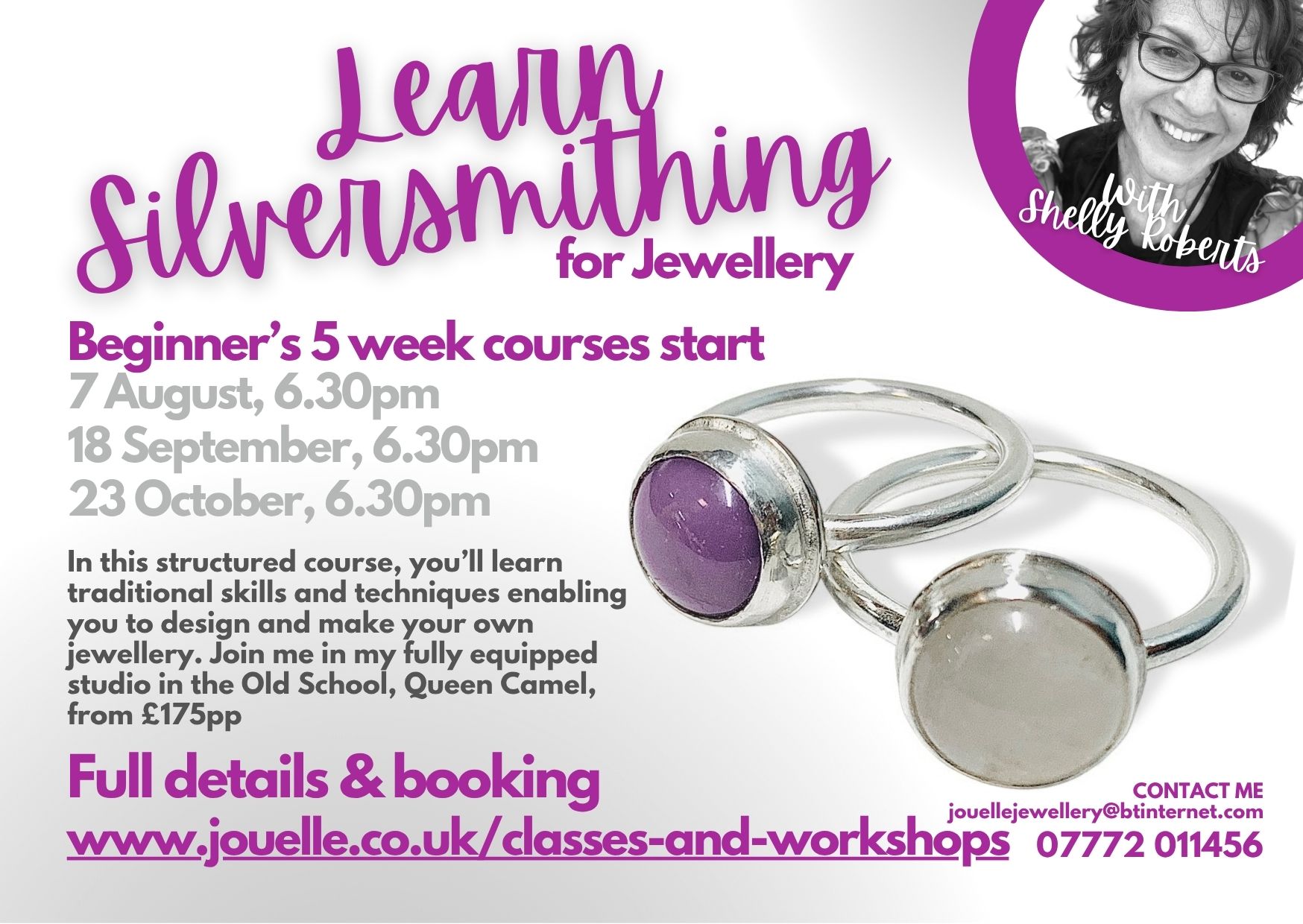 Beginners Silversmithing for Jewellery