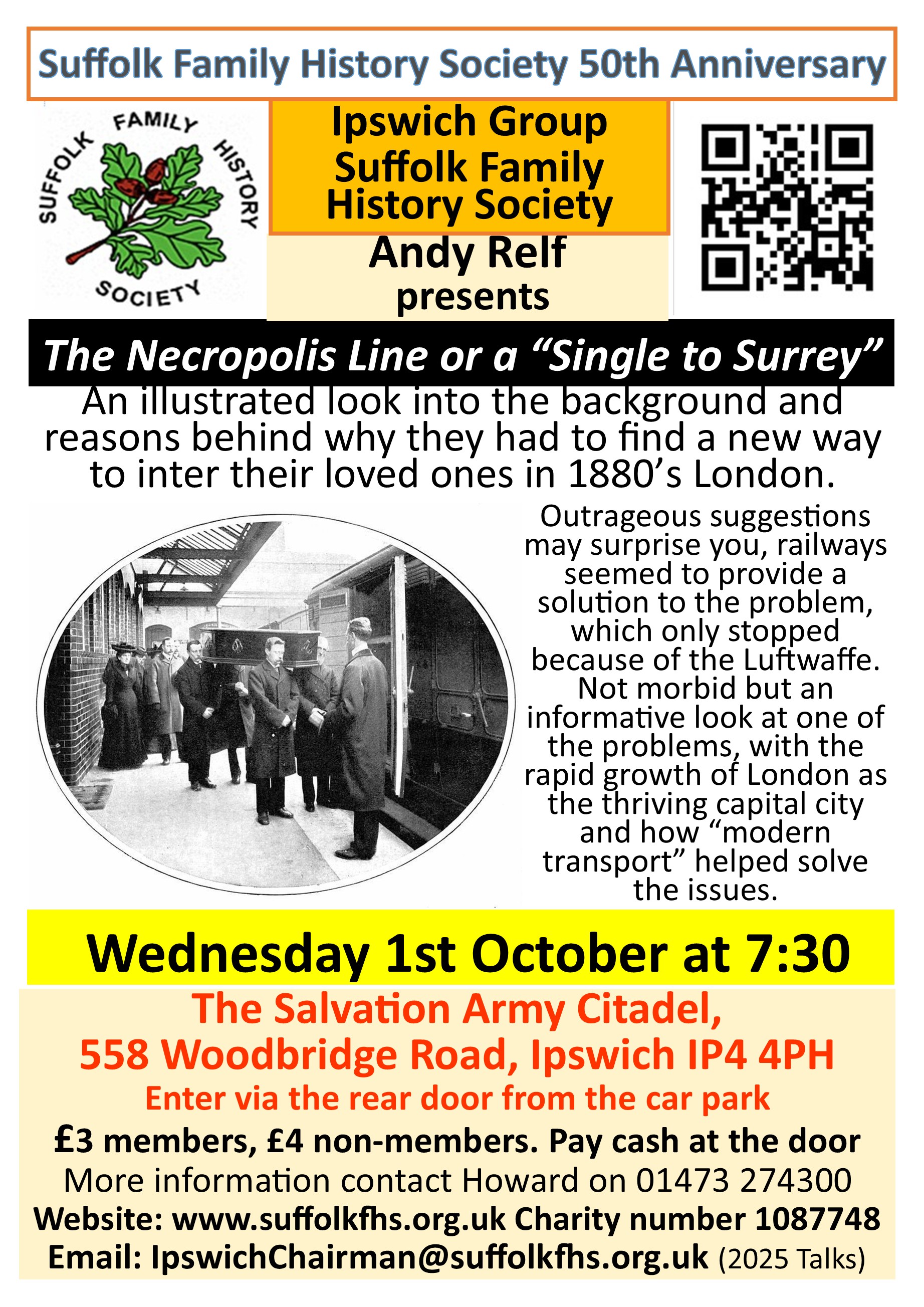 Monthly Meeting, Ipswich Group,Suffolk Family History Society