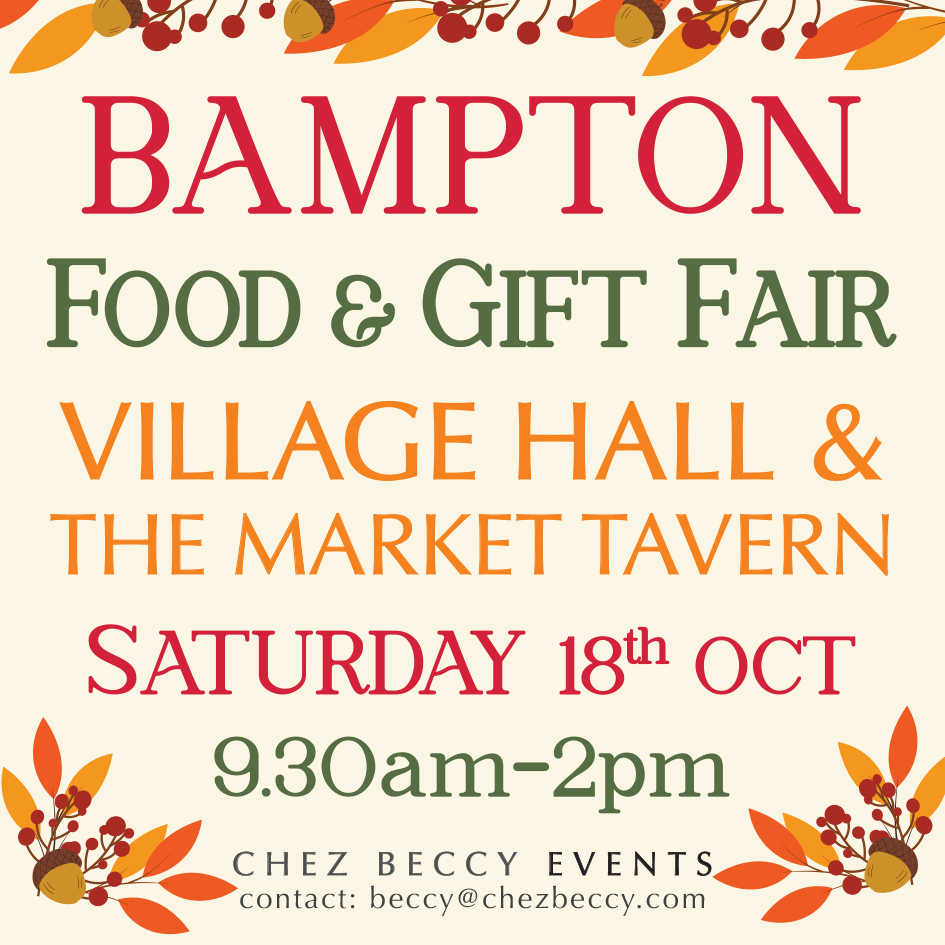 Bampton Autumn Food & Gift Fair 2025