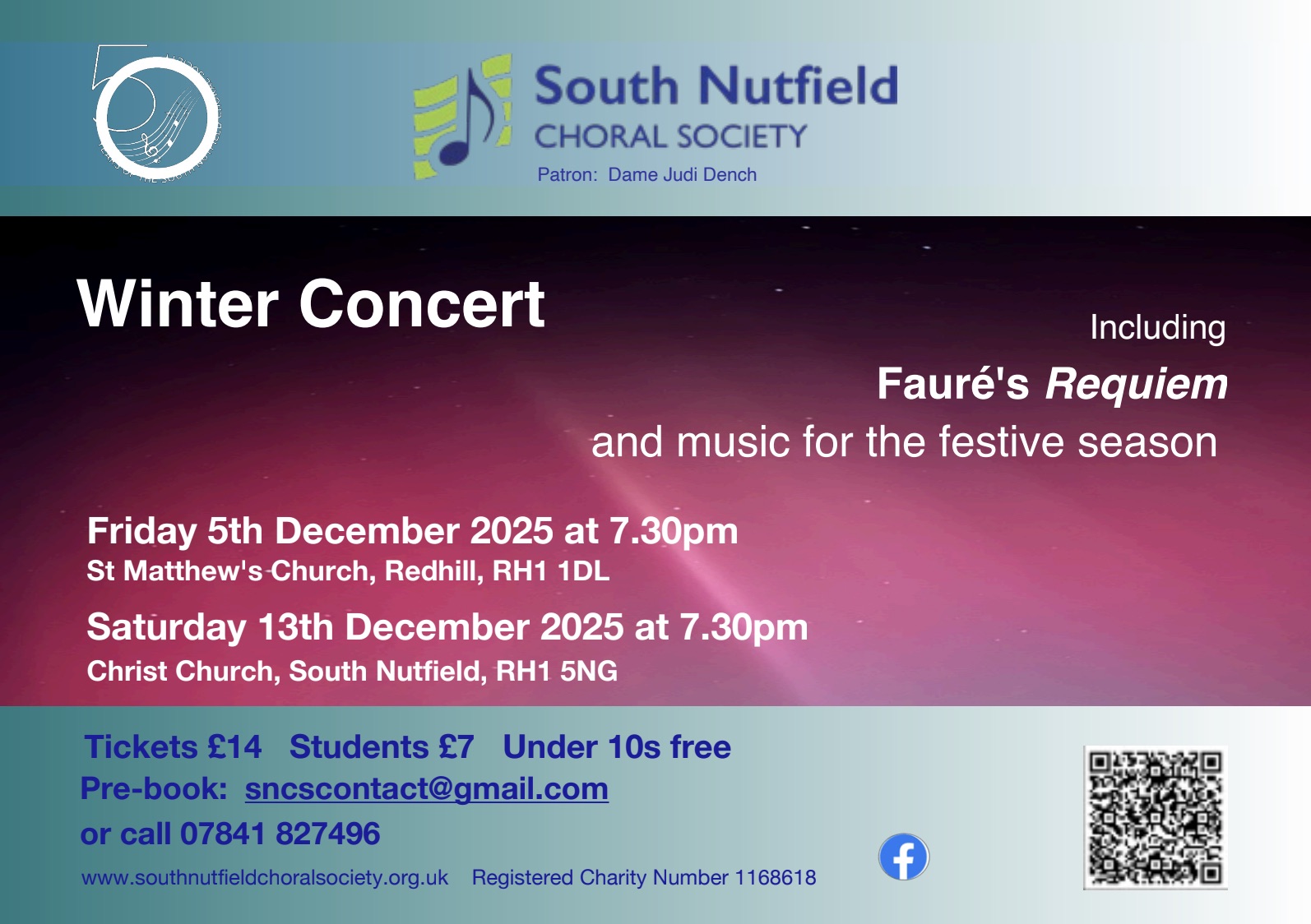 South Nutfield Choral Society Winter Concert