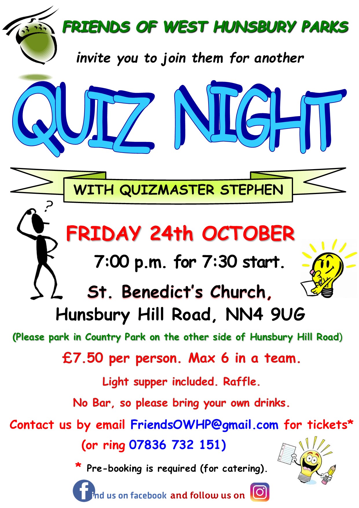 Autumn Quiz Night
