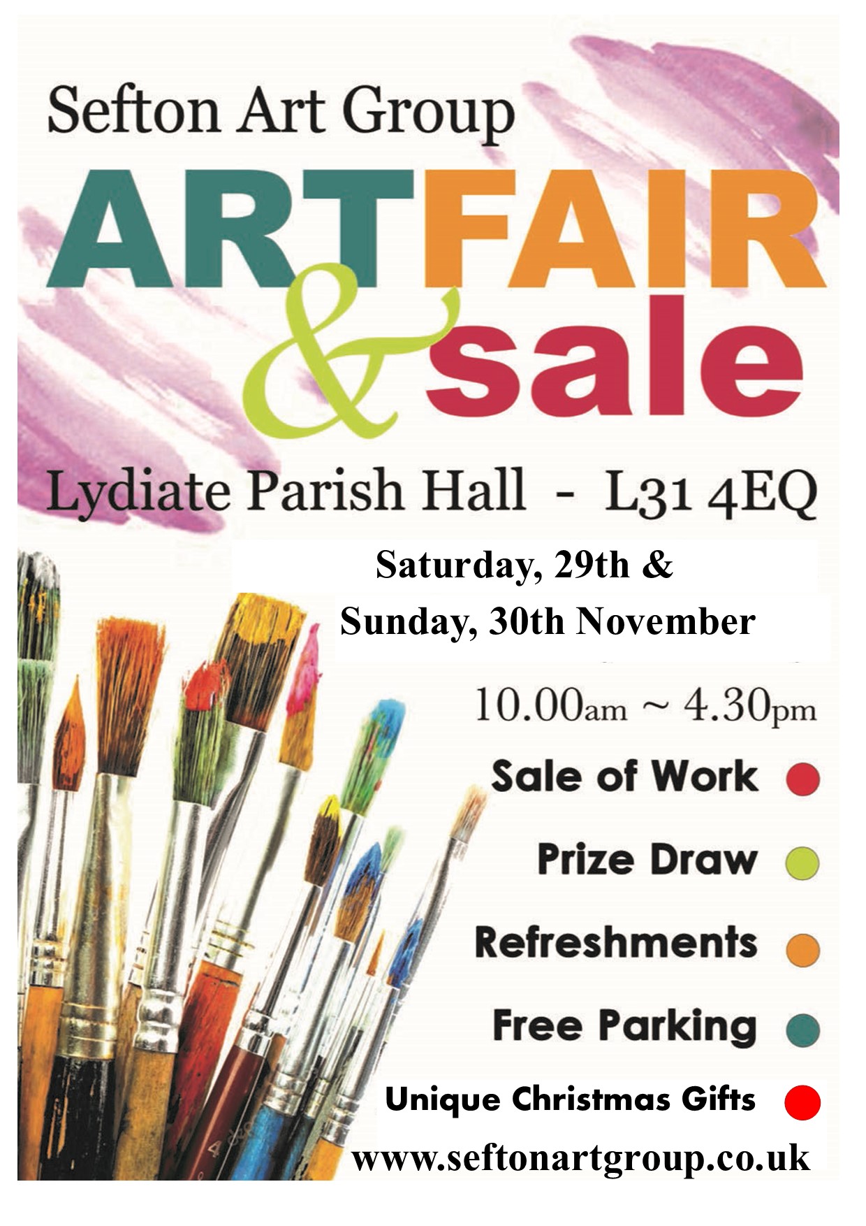 Sefton Art Group Art Fair & Sale