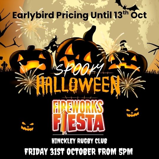 Hinckley RFC Fireworks Fiesta With Spooky Halloween 2025