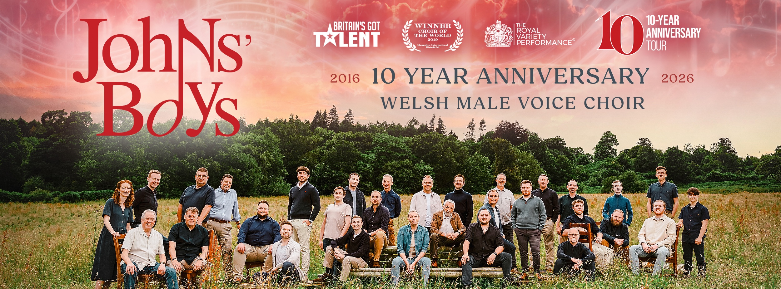 Johns&rsquo; Boys Welsh Male Voice Choir 2026 Uk Tour