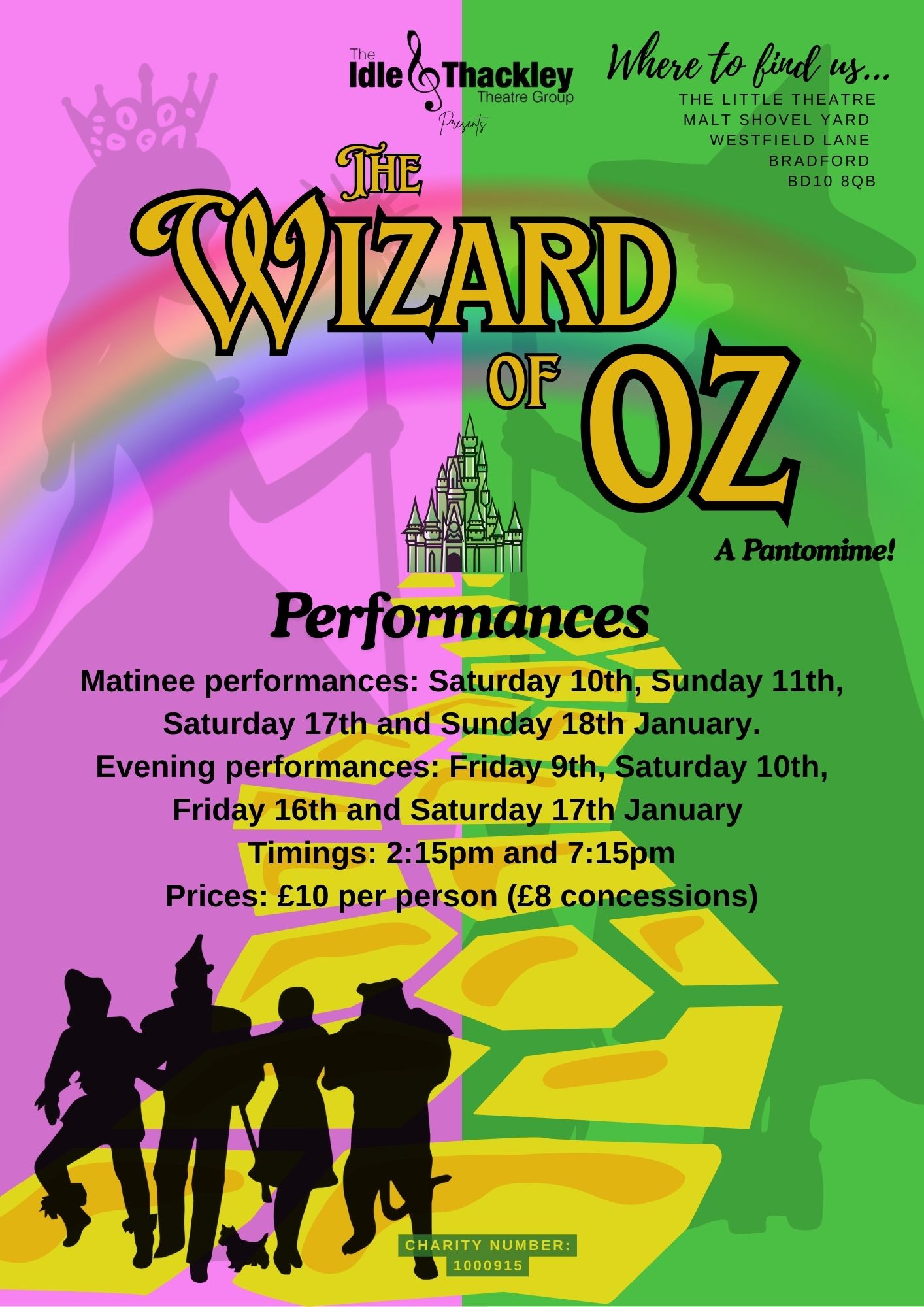 The Wizard of Oz - A Pantomime