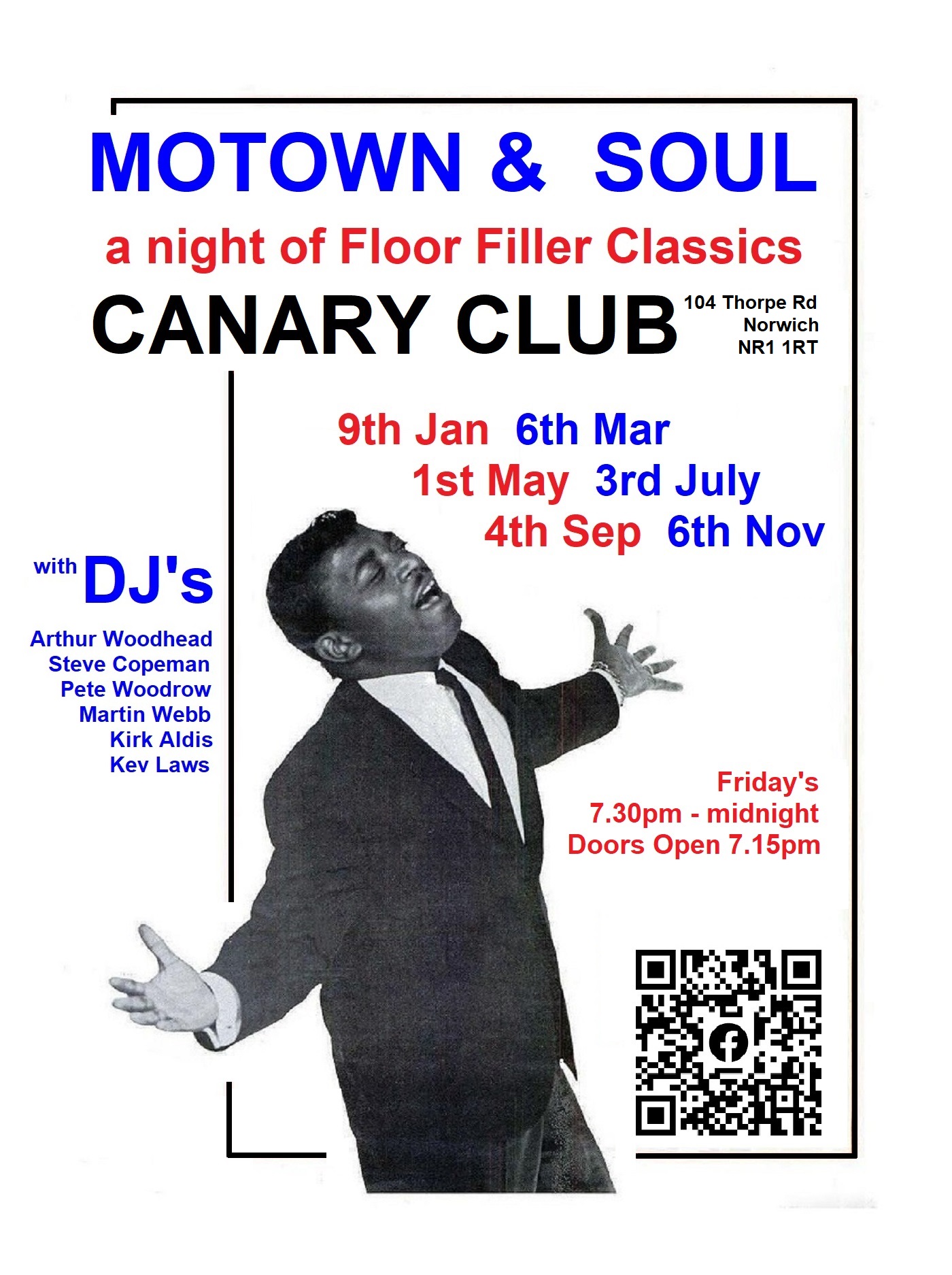 Motown & Soul, a Night of Floor Filler Classics