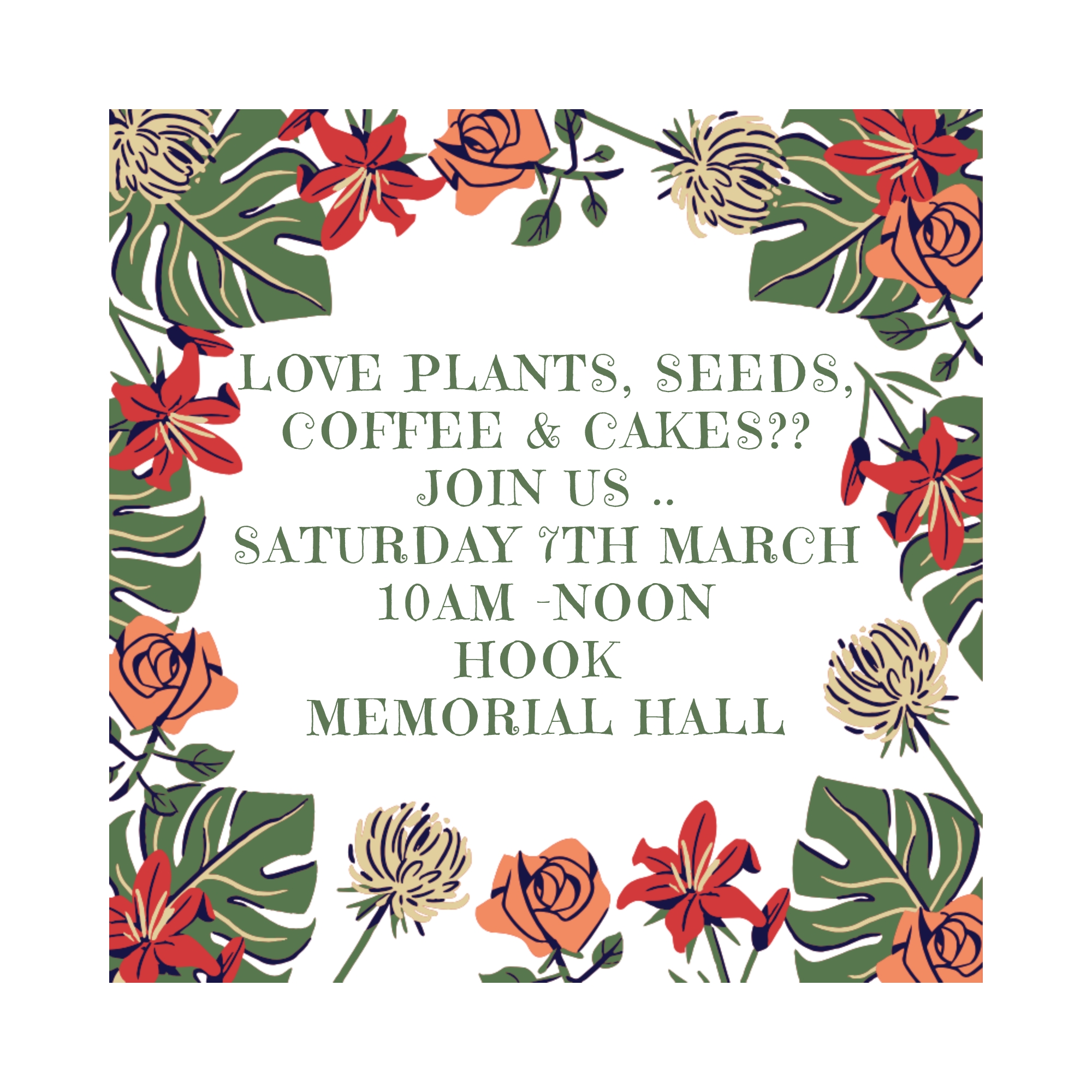 Hook Gardening Club Spring Fundraiser