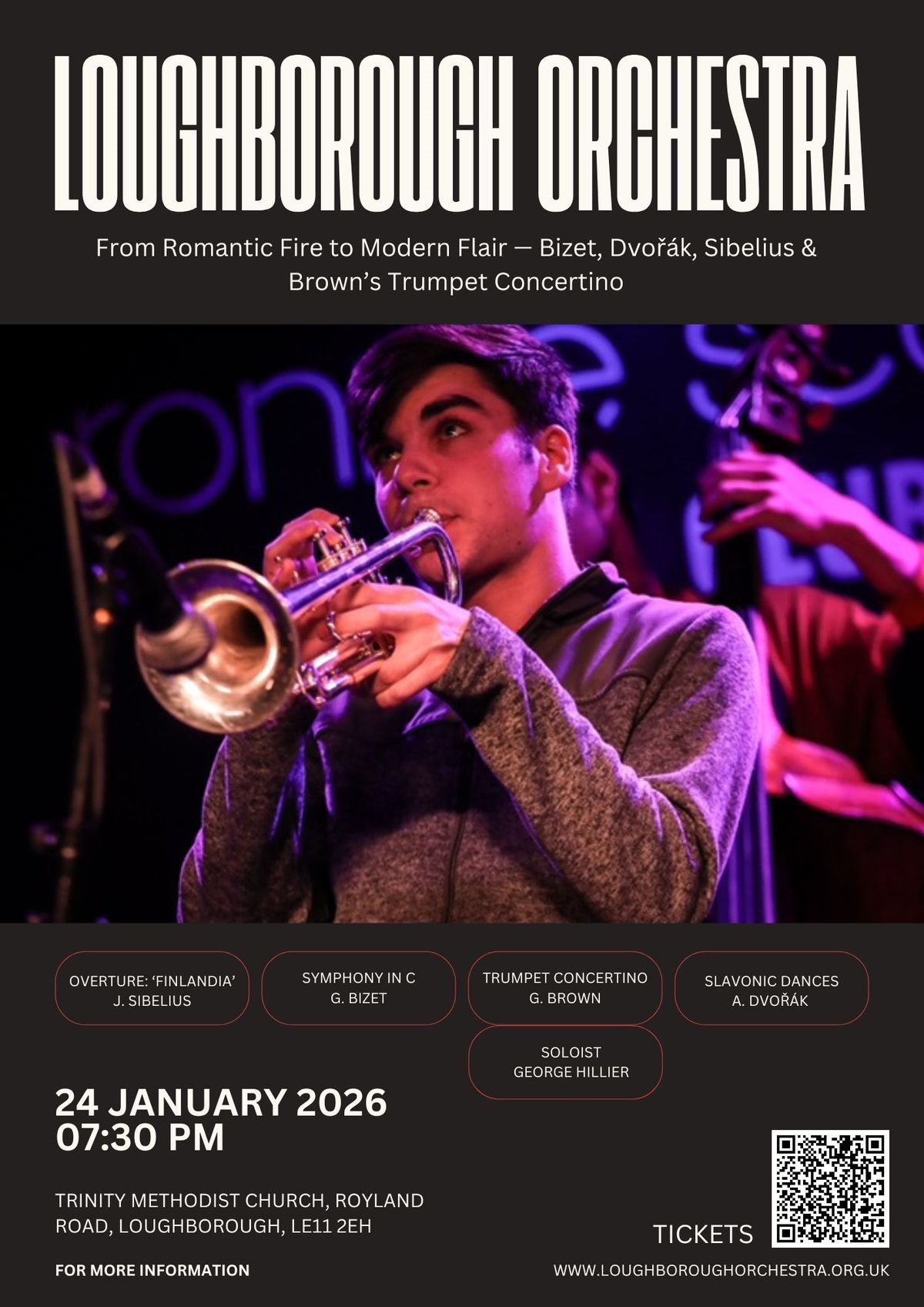 Loughborough Orchestra: From Romantic Fire to Modern Flair