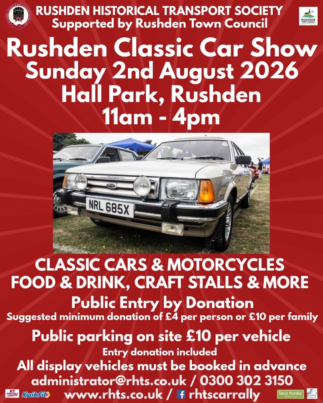 Rushden Classic Car Show