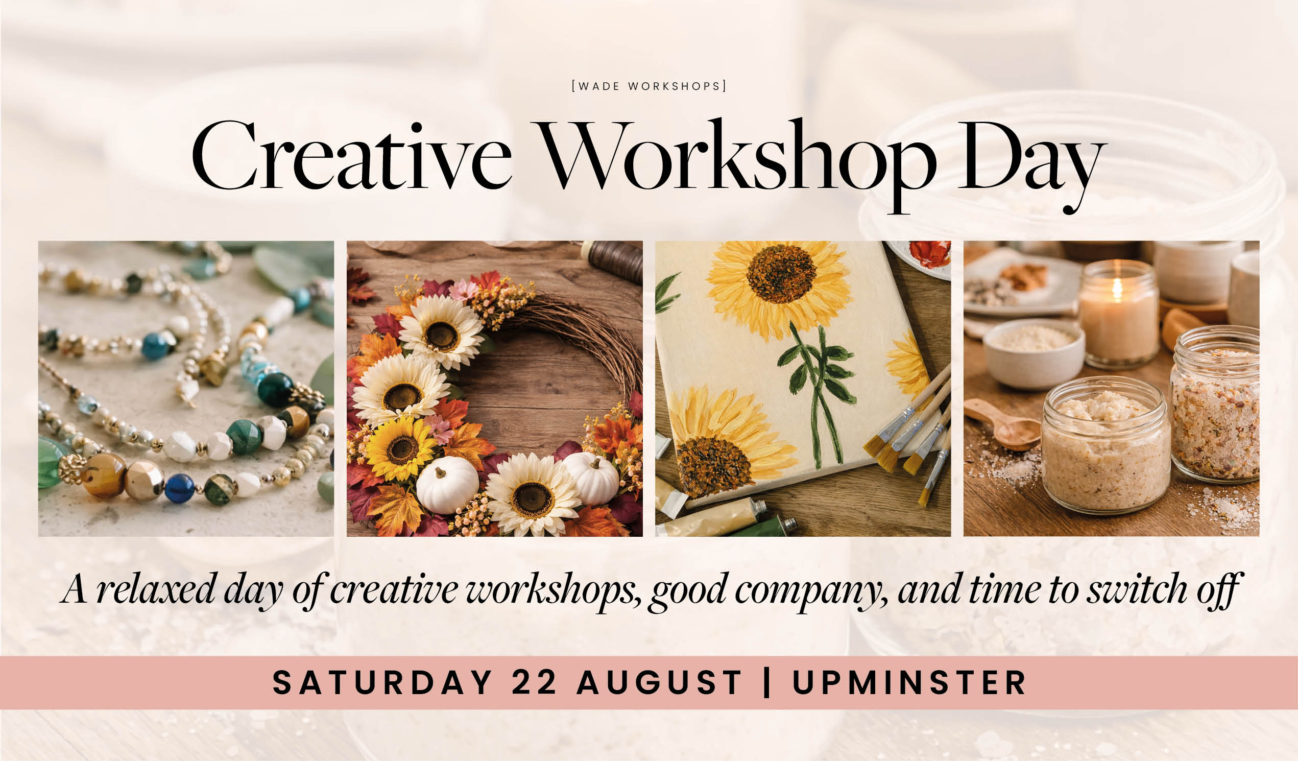 Creative Workshop Day (Craft Workshops and Stalls)
