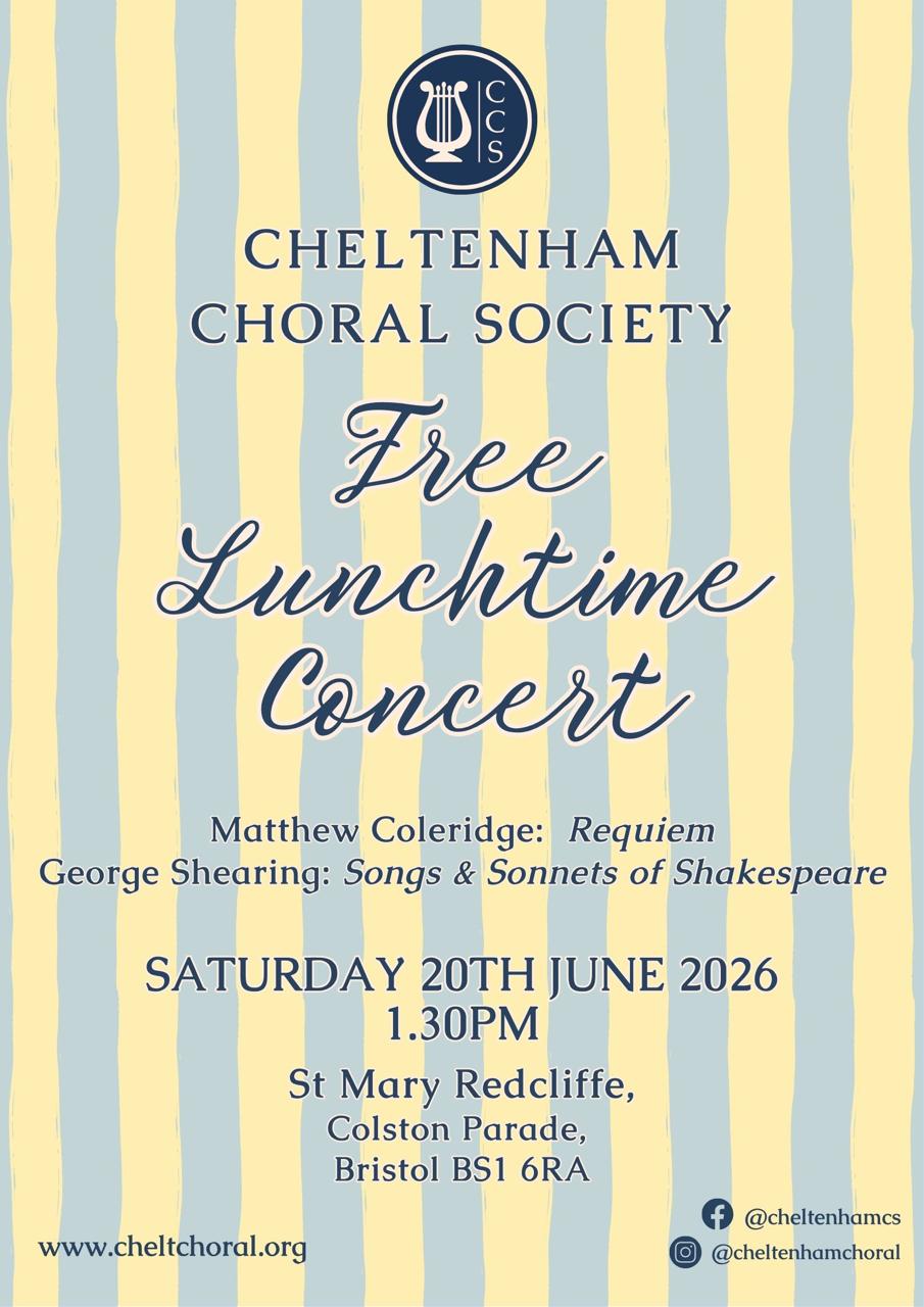 Cheltenham Choral Society - Free Summer Concert