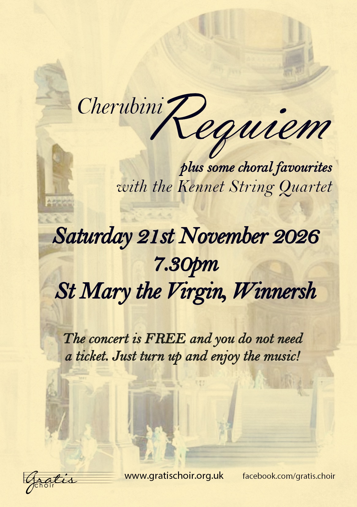 Cherubini Requiem, plus some choral favourites