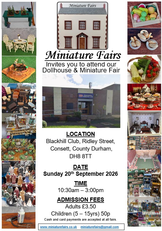 County Durham Dollhouse and Miniature Fair