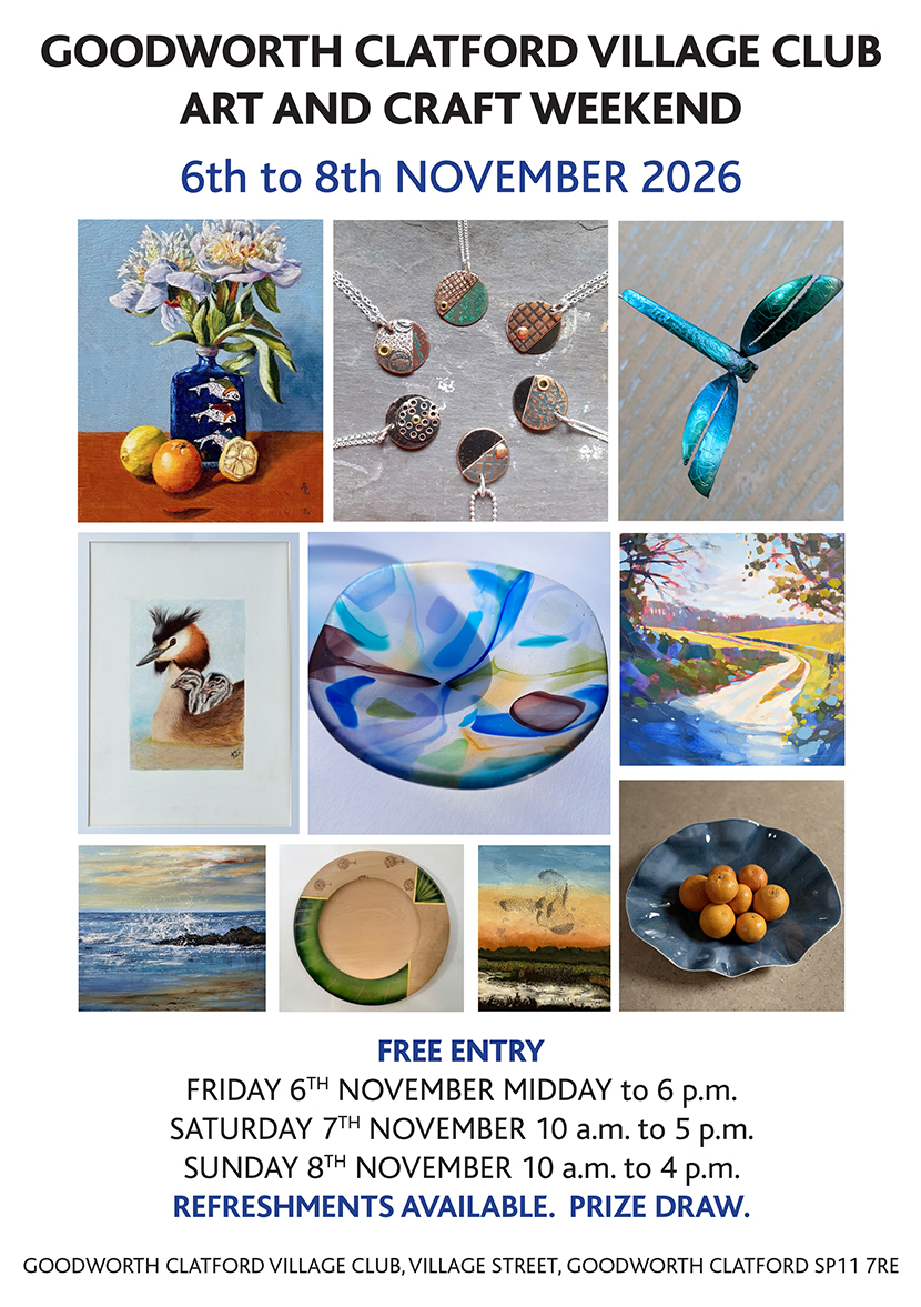 Goodworth Clatford Art and Craft Weekend