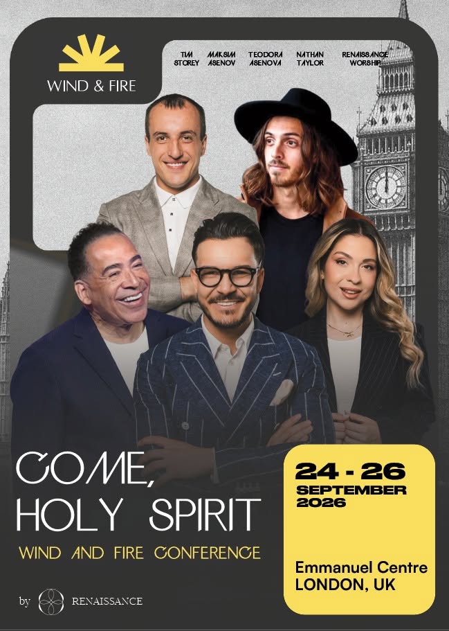 Wind and Fire Conference – Come, Holy Spirit