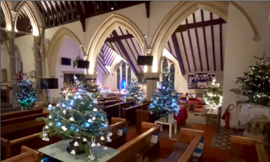 Christmas Tree Festival at St John&rsquo;s Church Woodley