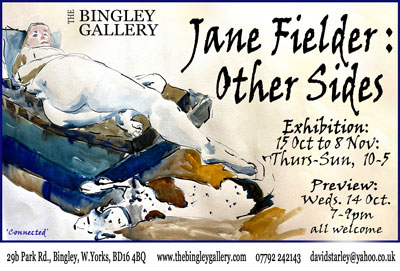 &rsquo;Jane Fielder: Other Sides&rsquo; Exhibition at The Bingley Gallery
