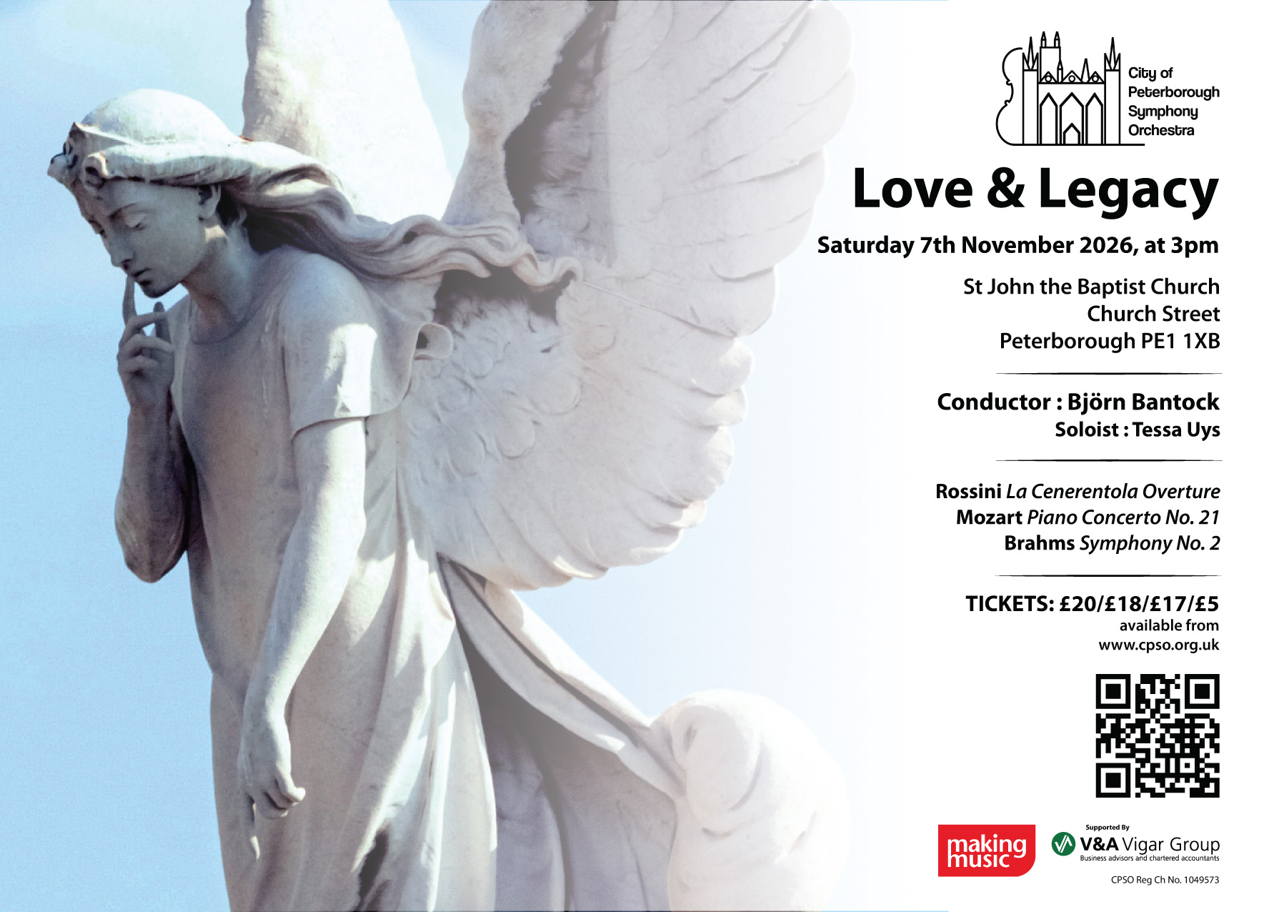 Autumn Concert 2026 Love and Legacy