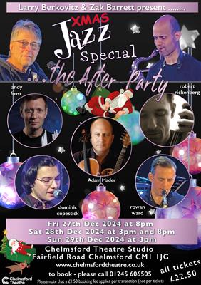 Larry Berkovitz & Zak Barrett .. HOT JAZZ .. still swinging after Xmas
