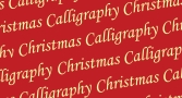 Christmas Calligraphy Workshop