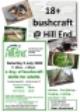 Adult 18+ bushcraft @ Hill End