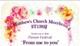 Meerbrook Church Flower Festival