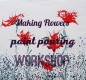 Paint pouring course - Making flowers - Bracknell