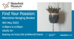 Find Your Passion: Macrame Hanging Basket