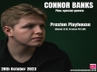 Connor Banks - plus special guests