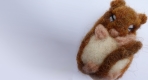 Needle Felting Workshop: Dormouse