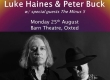 Luke Haines & Peter Buck