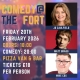 Comedy at the Fort with Jo Caulfield, Matt Bragg & Mike Cox