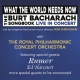 What The World Needs Now - The Burt Bacharach Songbook