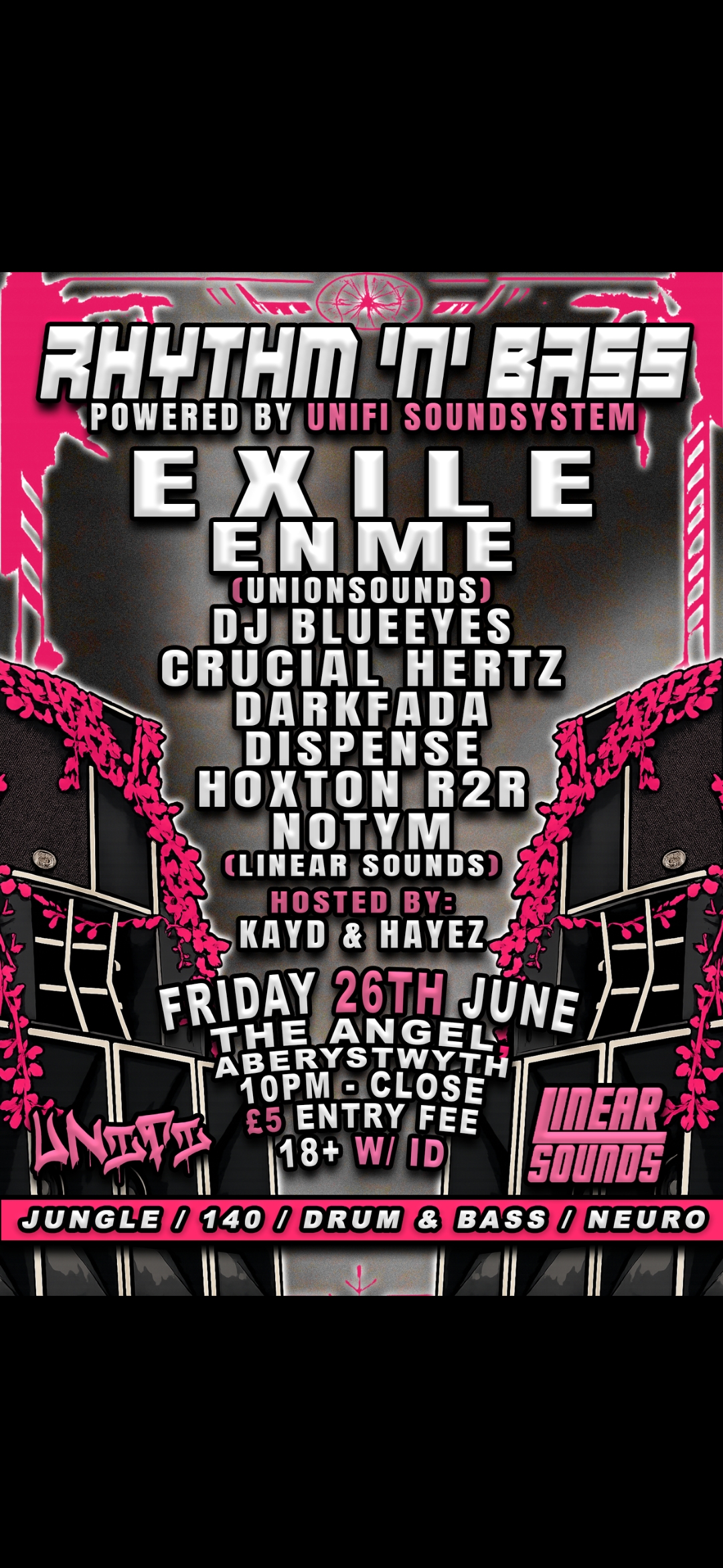 Rhythm&rsquo;n&rsquo;bass presents Exile