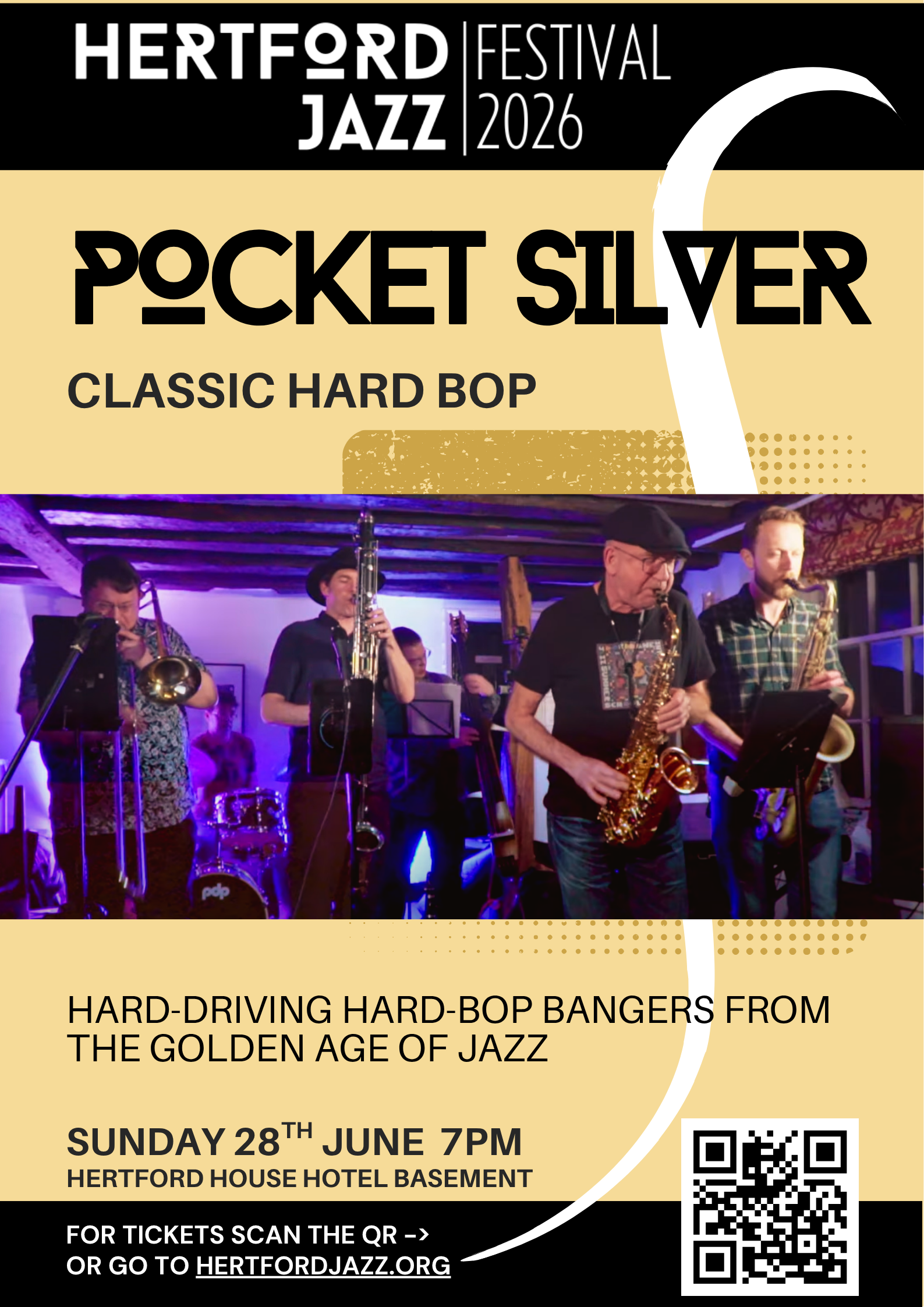 POCKET SILVER at the Hertford Jazz Festival