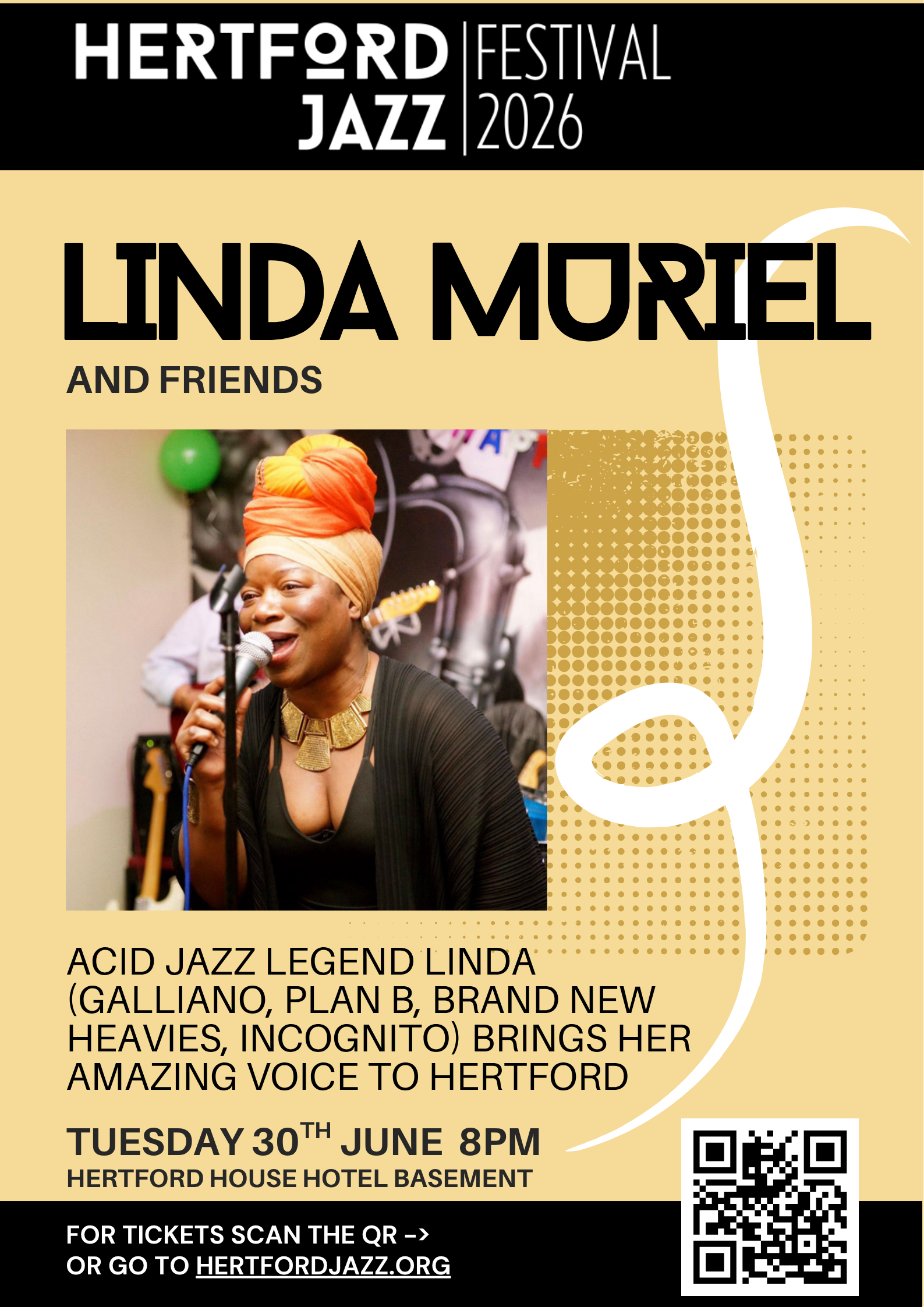 LINDA MURIEL AND FRIENDS at the Hertford Jazz Festival