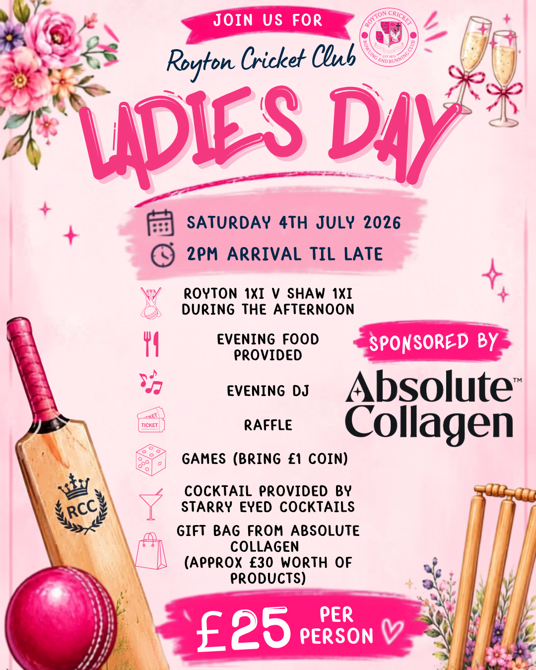 RCC Ladies Day 2026