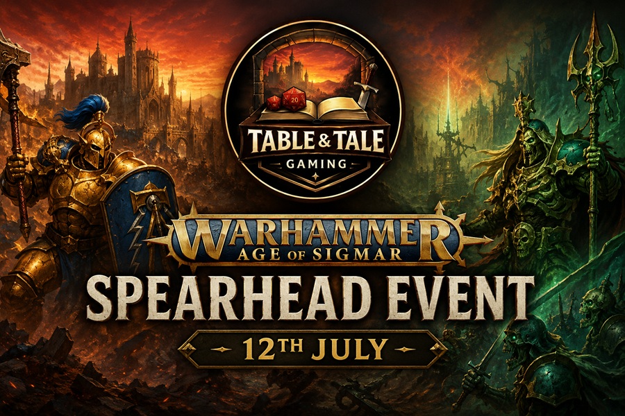 Warhammer Age of Sigmar: Spearhead Event – 12th July