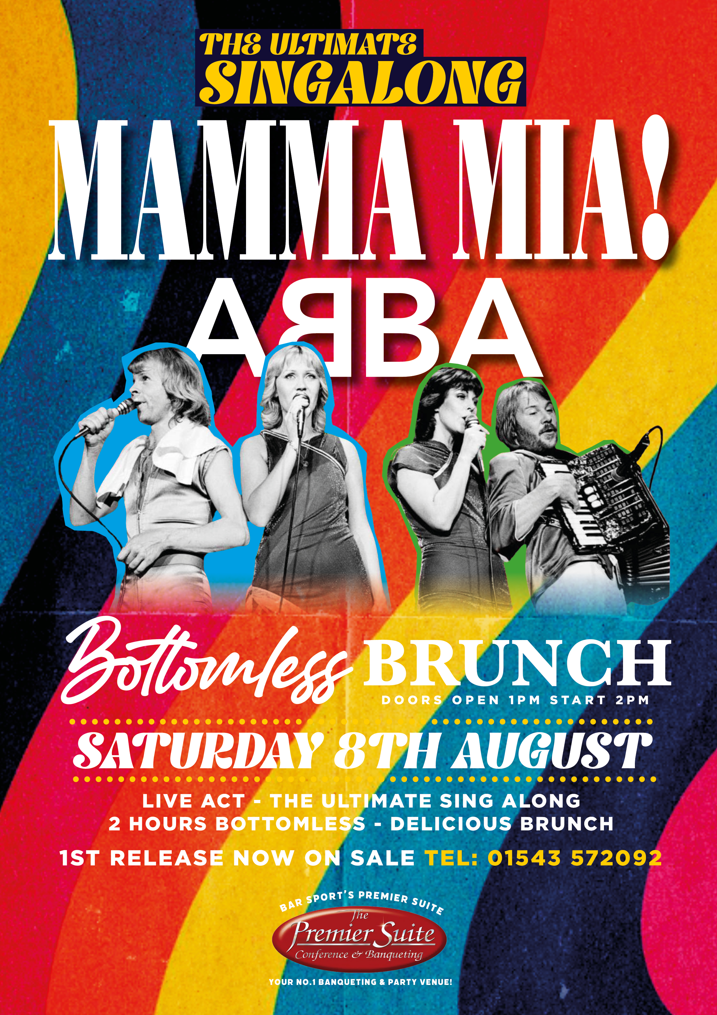 MAMMA MIA! – The Ultimate Live Singalong Bottomless Brunch