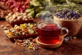 Winter herbal tea blending