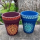 Dot Mandala Painted Flower Pot Workshop
