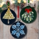 Folk Art Painting Christmas Baubles Workshop